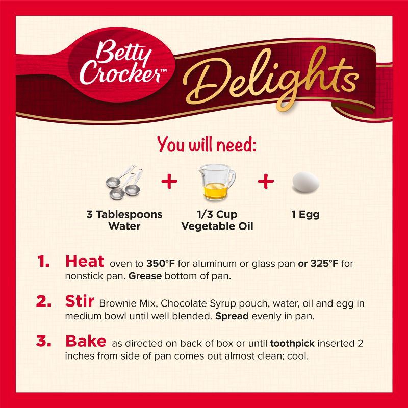 slide 4 of 10, Betty Crocker Supreme Original Brownie Mix - 16oz, 16 oz