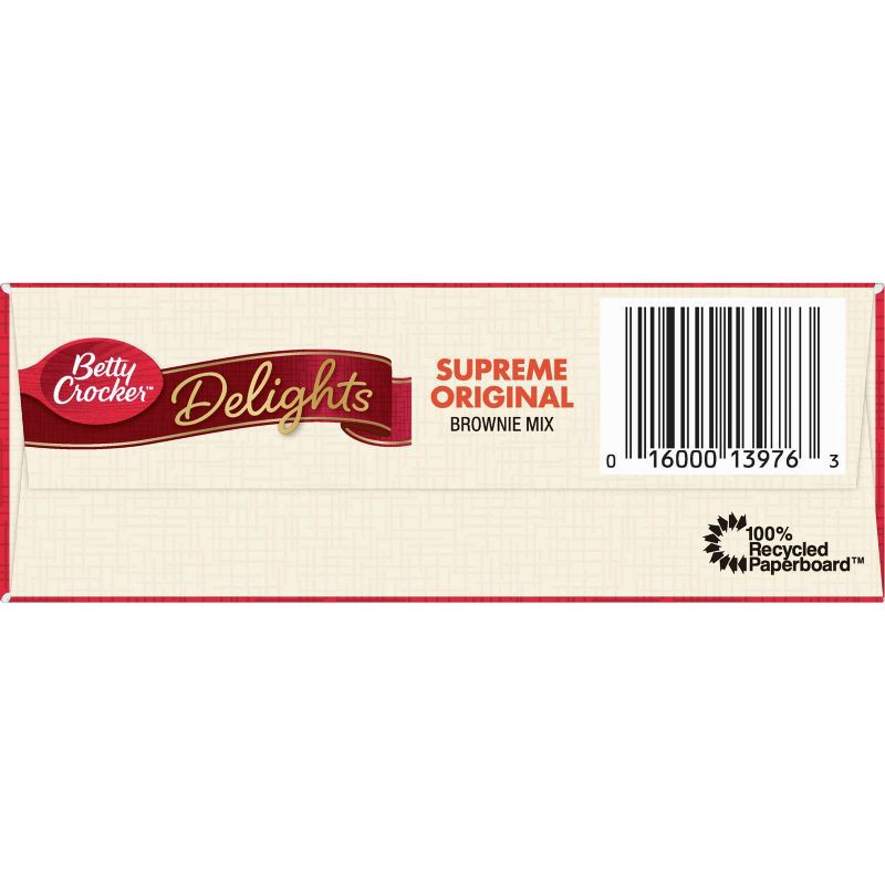 slide 10 of 10, Betty Crocker Supreme Original Brownie Mix - 16oz, 16 oz