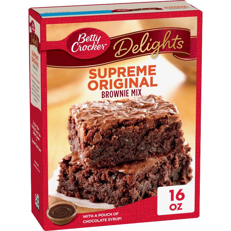 slide 1 of 10, Betty Crocker Supreme Original Brownie Mix - 16oz, 16 oz