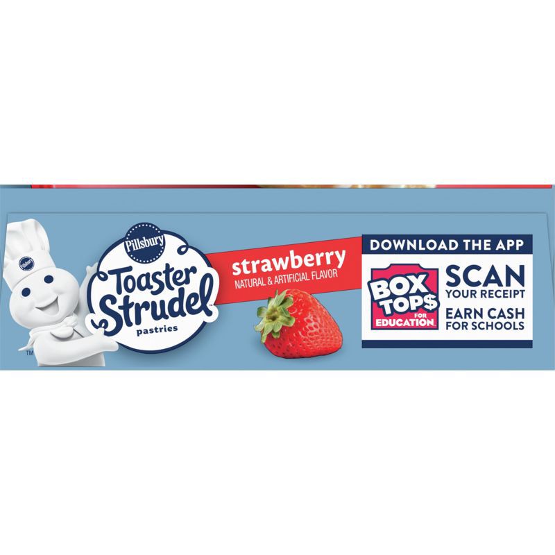 slide 6 of 9, Pillsbury Strawberry Frozen Toaster Strudel - 6ct/11.7oz, 6 ct; 11.7 oz