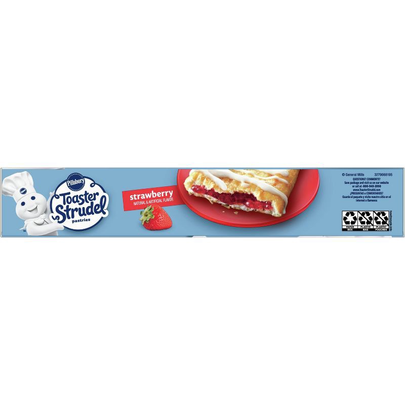 slide 9 of 9, Pillsbury Strawberry Frozen Toaster Strudel - 6ct/11.7oz, 6 ct; 11.7 oz