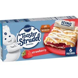 Pillsbury Strawberry Frozen Toaster Strudel - 6ct/11.7oz
