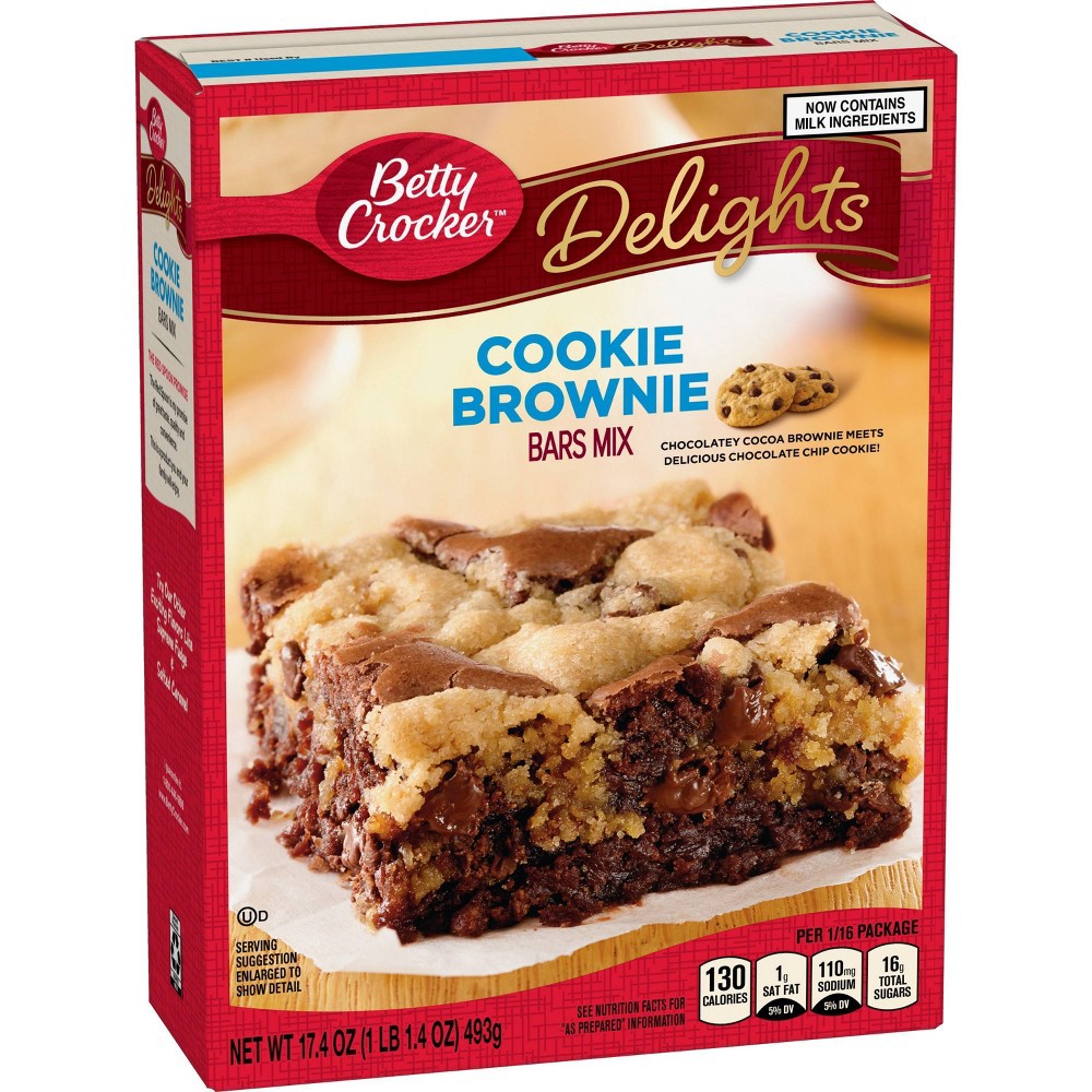 slide 13 of 17, Betty Crocker Cookie Brownie Bars Mix - 17.4oz, 17.4 oz