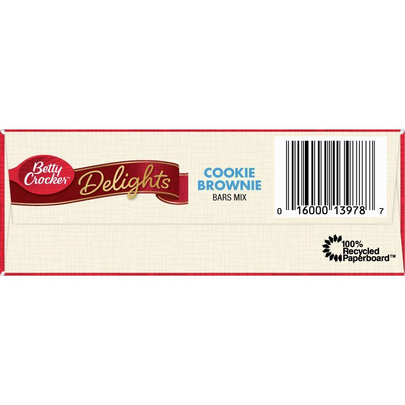 slide 9 of 9, Betty Crocker Cookie Brownie Bars Mix - 17.4oz, 17.4 oz