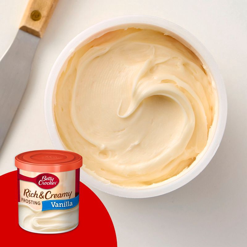 slide 3 of 11, Betty Crocker Rich and Creamy Vanilla Frosting - 16oz, 16 oz