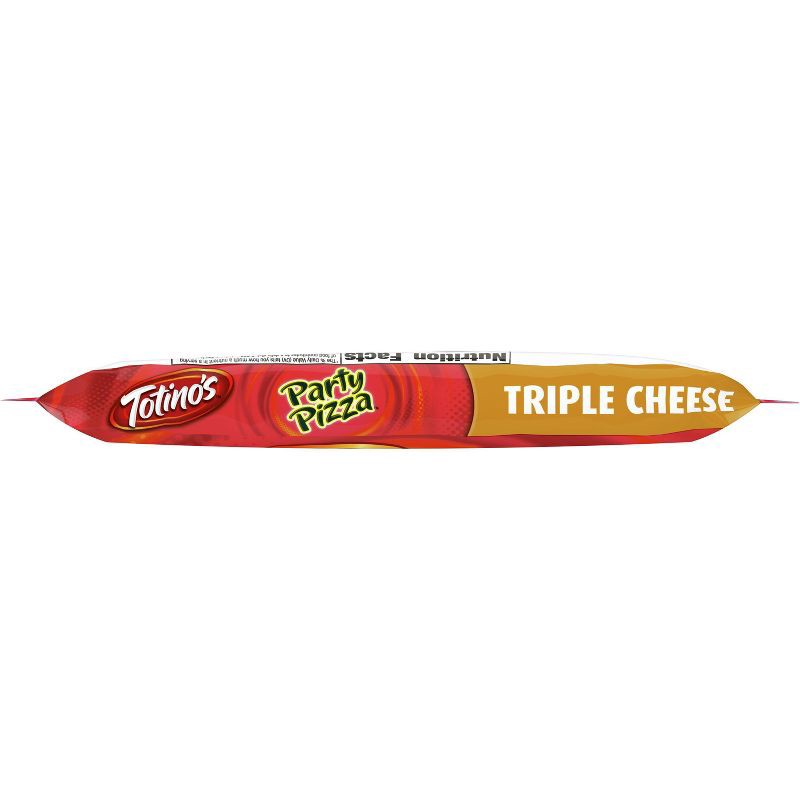 slide 9 of 13, Totino's Triple Cheese Party Frozen Pizza - 9.8oz, 9.8 oz