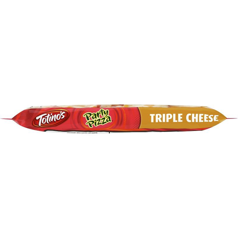 slide 10 of 13, Totino's Triple Cheese Party Frozen Pizza - 9.8oz, 9.8 oz