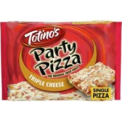 Totino's Triple Cheese Party Frozen Pizza - 9.8oz