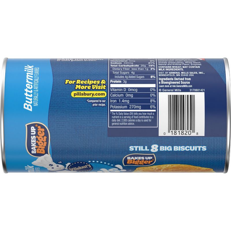 slide 7 of 13, Pillsbury Grands! Southern Homestyle Buttermilk Biscuits - 16.3oz/8ct, 8 ct; 16.3 oz
