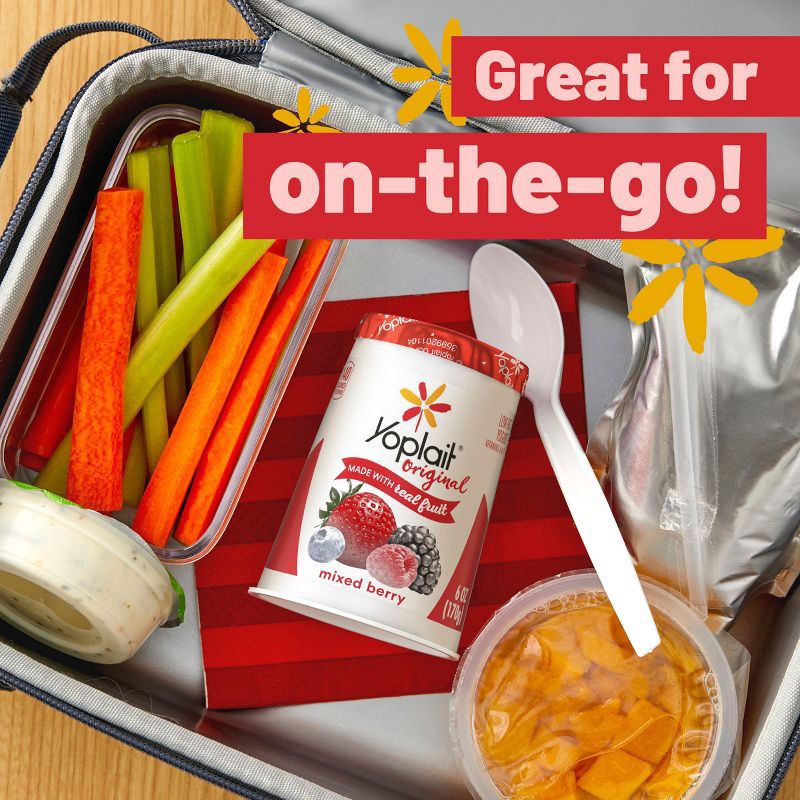 slide 5 of 10, Yoplait Original Mixed Berry Yogurt - 6oz, 6 oz