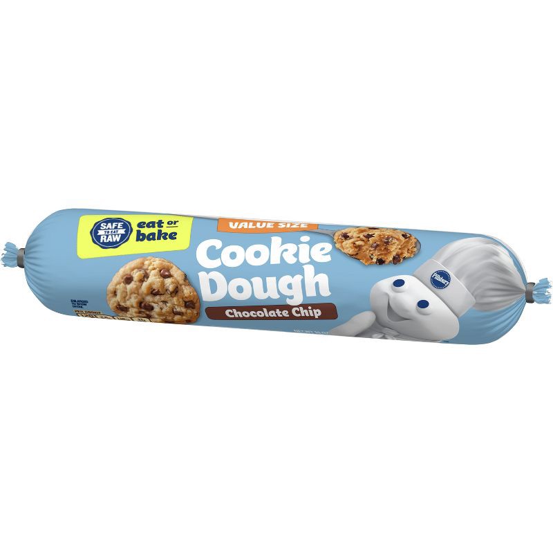 slide 7 of 7, Pillsbury Chocolate Chip Cookie Dough - 30oz, 30 oz