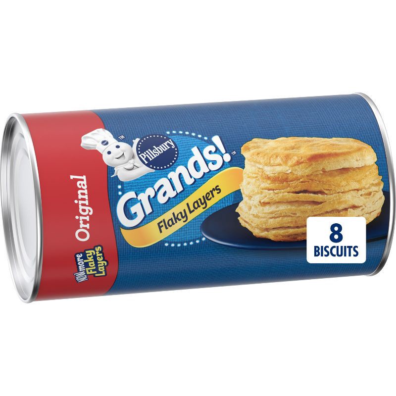 slide 1 of 13, Pillsbury Grands! Flaky Layers Biscuits - 16.3oz/8ct, 8 ct; 16.3 oz