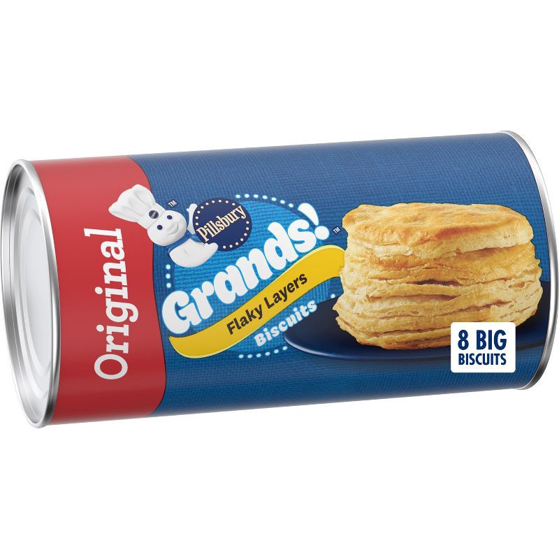 slide 1 of 14, Pillsbury Grands! Flaky Layers Biscuits - 16.3oz/8ct: No Artificial Colors, No High Fructose Corn Syrup, No Artificial Sweeteners, 8 ct; 16.3 oz