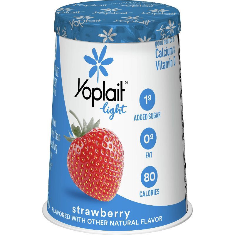 slide 8 of 10, Yoplait Light Strawberry Yogurt - 6oz, 6 oz