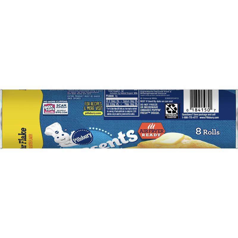 slide 7 of 11, Pillsbury Butter Flake Crescent Rolls - 8oz/8ct, 8 ct; 8 oz
