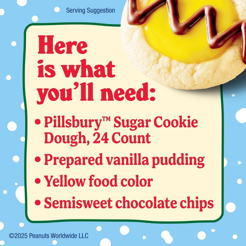 slide 3 of 7, Pillsbury Sugar Cookie Cookie Dough - 16oz/24ct, 24 ct; 16 oz