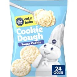 Pillsbury Sugar Cookie Cookie Dough - 16oz/24ct