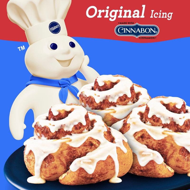 slide 2 of 10, Pillsbury Grands! Cinnamon Rolls with Icing - 17.5oz/5ct, 5 ct; 17.5 oz