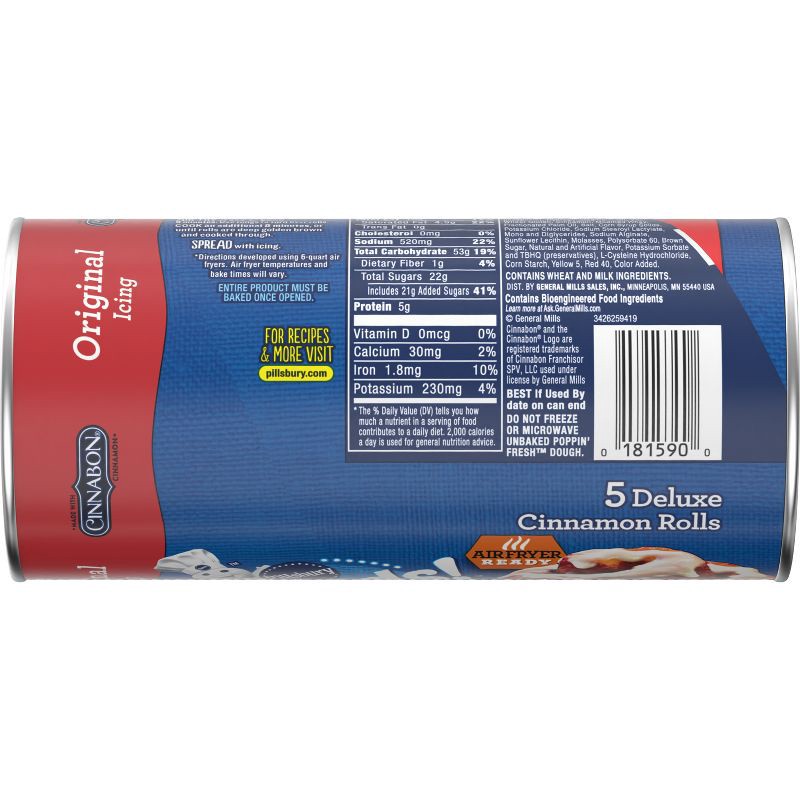 slide 7 of 10, Pillsbury Grands! Cinnamon Rolls with Icing - 17.5oz/5ct, 5 ct; 17.5 oz