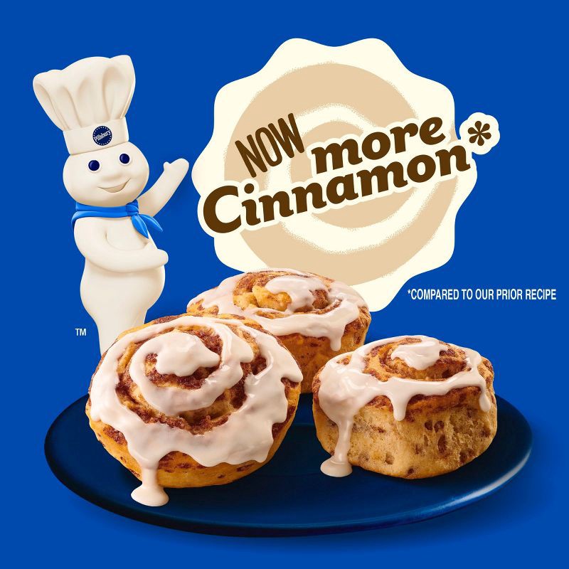 slide 6 of 7, Pillsbury Cinnamon Rolls with Icing - 12.4oz/8ct, 8 ct; 12.4 oz