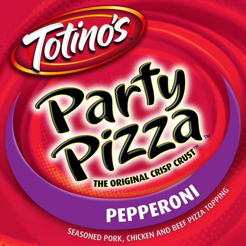 slide 2 of 13, Totino's Pepperoni Party Frozen Pizza - 10.2oz, 10.2 oz