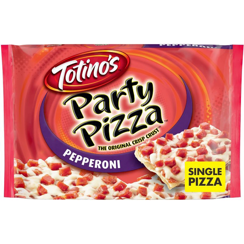 slide 13 of 13, Totino's Pepperoni Party Frozen Pizza - 10.2oz, 10.2 oz