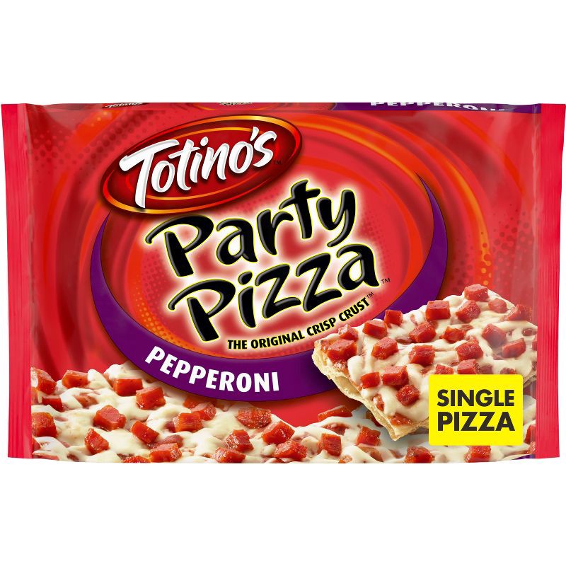 slide 1 of 13, Totino's Pepperoni Party Frozen Pizza - 10.2oz, 10.2 oz