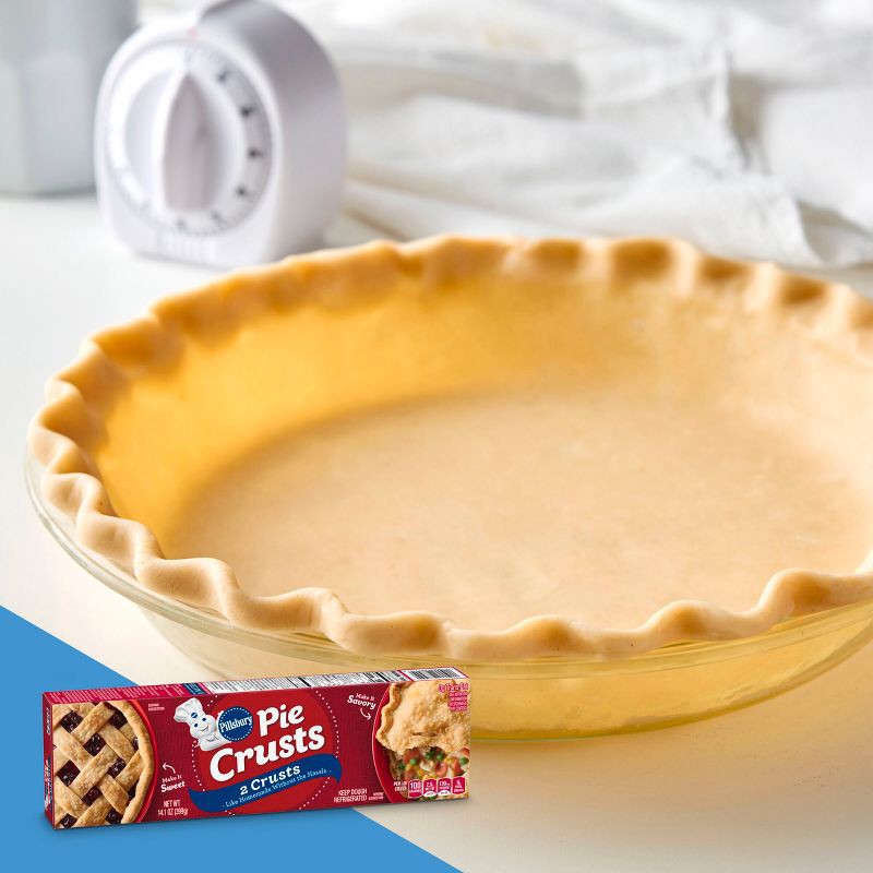 slide 4 of 7, Pillsbury Ready-to-Bake Pie Crusts - 14.1oz/2ct, 14.1 oz, 2 ct