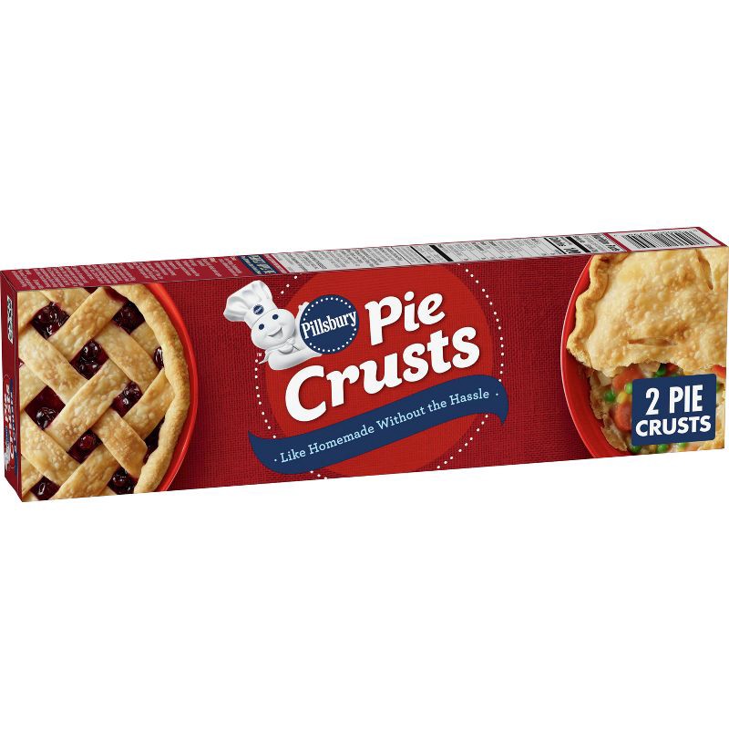 slide 1 of 7, Pillsbury Ready-to-Bake Pie Crusts - 14.1oz/2ct, 14.1 oz, 2 ct