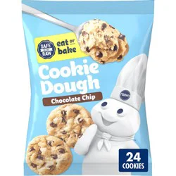 Pillsbury Chocolate Chip Cookie Dough - 16oz/24ct