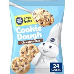 Pillsbury Chocolate Chip Cookie Dough - 16oz/24ct