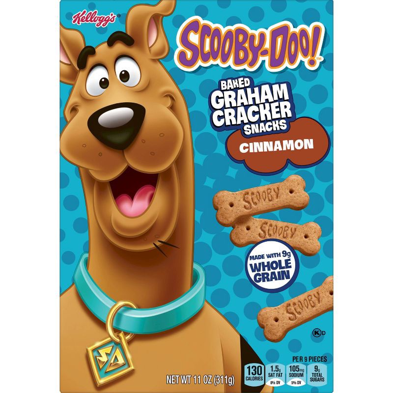 slide 2 of 8, Kellogg Scooby-Doo! Cinnamon Baked Graham Cracker Sticks - 11oz, 11 oz