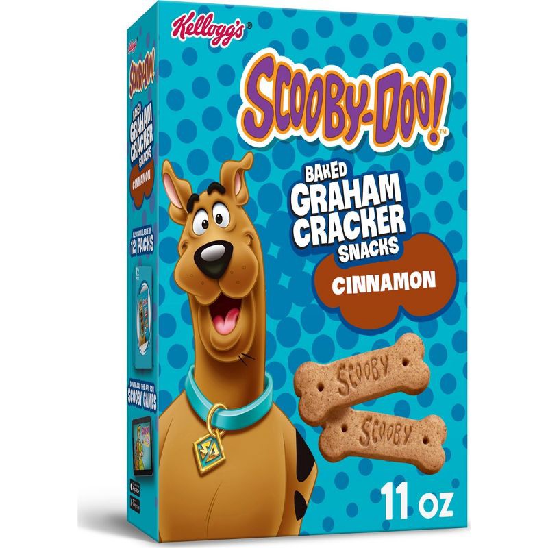 slide 1 of 8, Kellogg Scooby-Doo! Cinnamon Baked Graham Cracker Sticks - 11oz: Whole Grain, 11 oz
