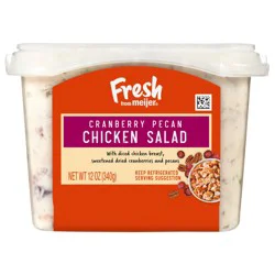 Fresh From Meijer Cranberry Pecan Chicken Salad, 12 oz
