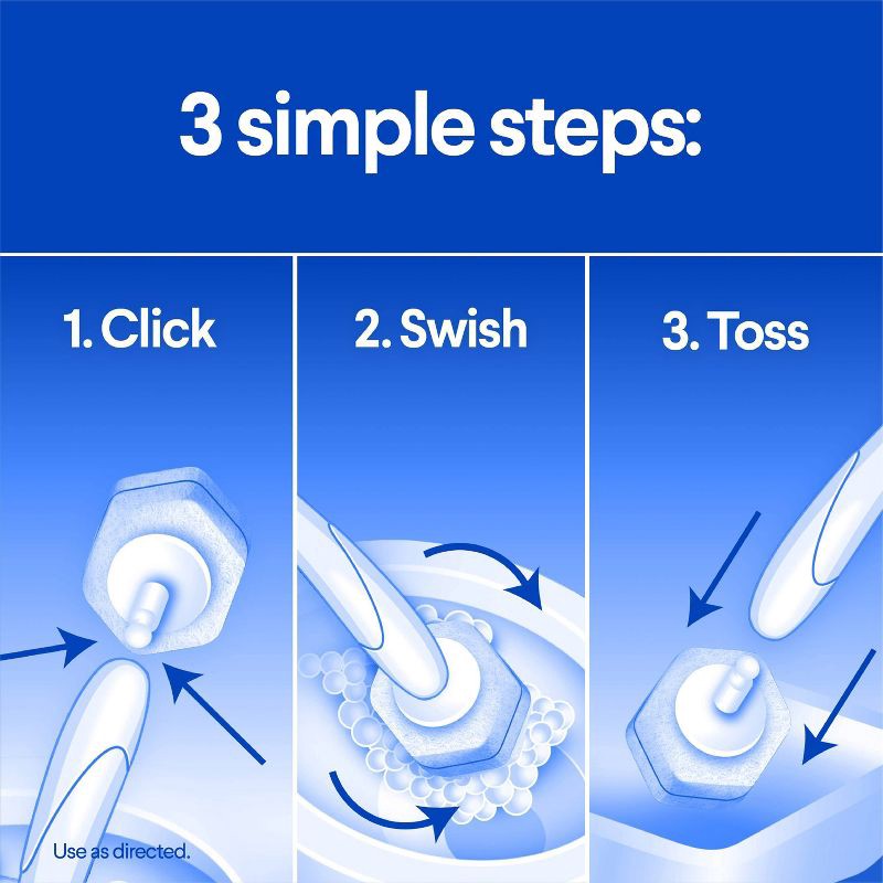 slide 5 of 15, Clorox ToiletWand Disposable Toilet Cleaning System - ToiletWand Storage Caddy and 6 Refill Heads, 1 ct