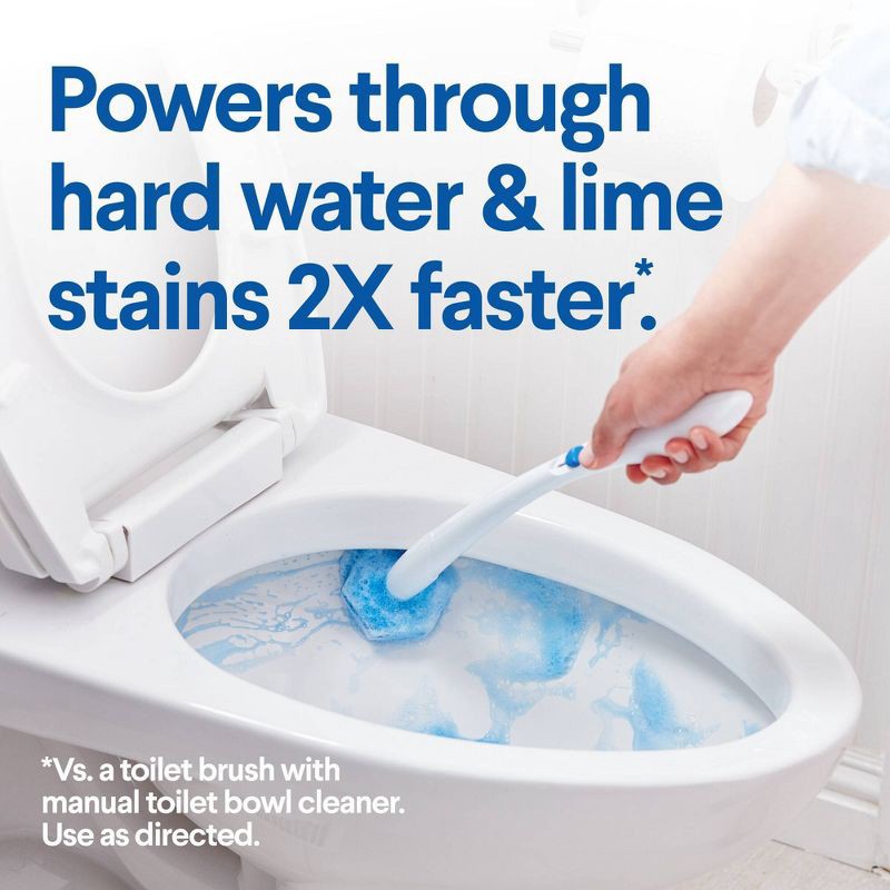 slide 6 of 11, Clorox ToiletWand Disposable Toilet Cleaning System - ToiletWand Storage Caddy and 6 Refill Heads, 1 ct