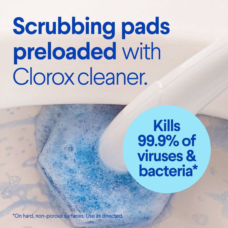 slide 3 of 16, Clorox ToiletWand Disinfecting Refills Disposable Wand Heads - 20ct, 20 ct