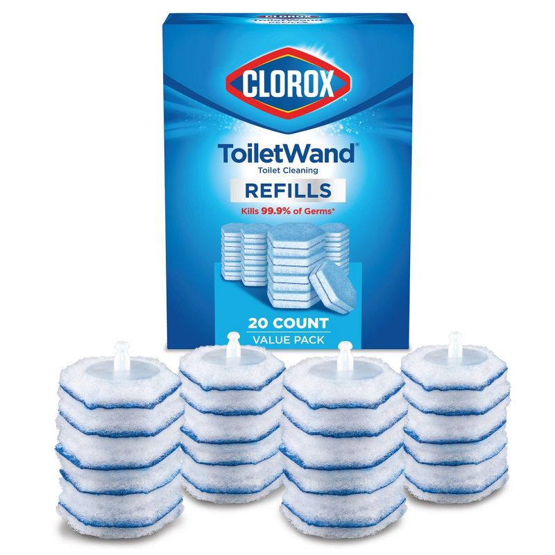 slide 1 of 13, Clorox ToiletWand Disinfecting Refills Disposable Wand Heads - 20ct, 20 ct