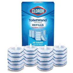 Clorox ToiletWand Disinfecting Refills Disposable Wand Heads - 20ct