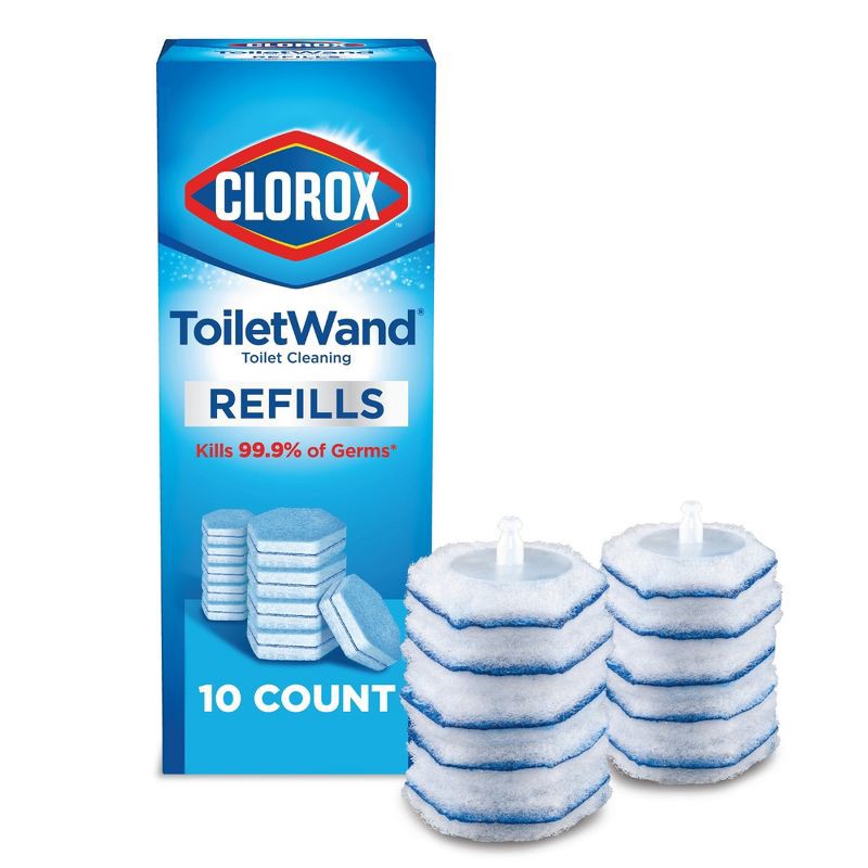 slide 1 of 16, Clorox ToiletWand Disinfecting Refills Disposable Wand Heads - Original Scent - 10ct, 10 ct