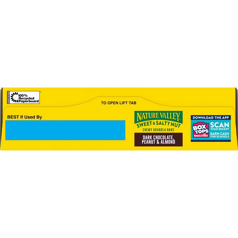slide 7 of 8, Nature Valley Sweet & Salty Dark Chocolate-Peanut & Almond Granola Bars - 7.4oz/6ct, 6 ct; 7.4 oz