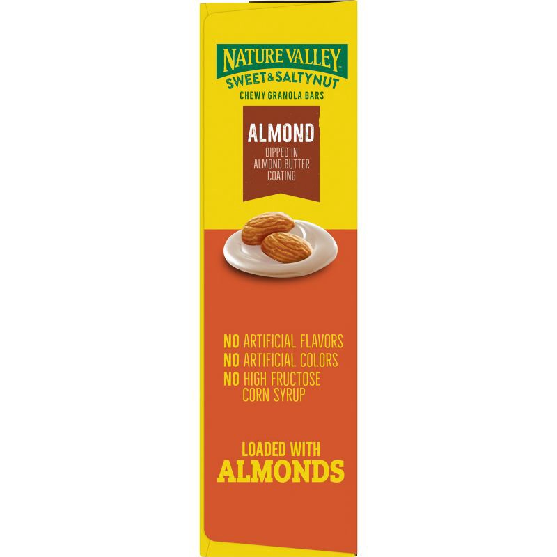 slide 5 of 7, Nature Valley Sweet & Salty Nut Almond Granola Bars - 6ct/7.4oz, 6 ct, 7.4 oz