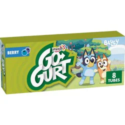 Yoplait Go-Gurt Strawberry and Blueberry Kids' Yogurt Tubes - 2oz/8ct