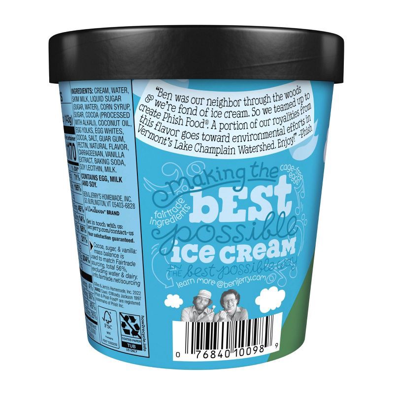 slide 2 of 5, Ben & Jerry's Phish Food Chocolate Ice Cream - 16oz, 16 oz