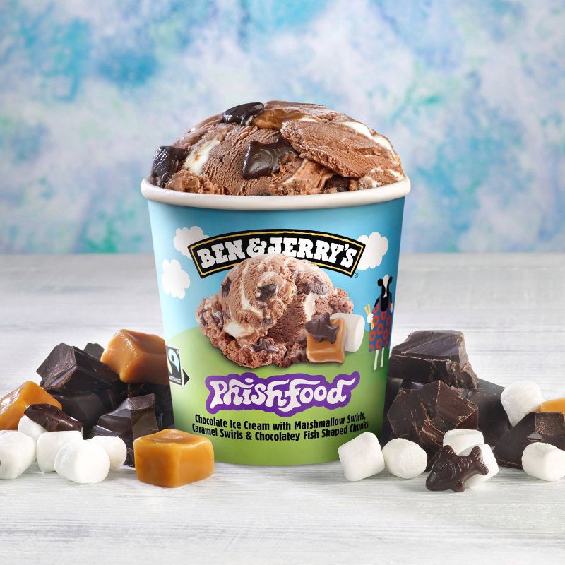 slide 3 of 5, Ben & Jerry's Phish Food Chocolate Ice Cream - 16oz, 16 oz