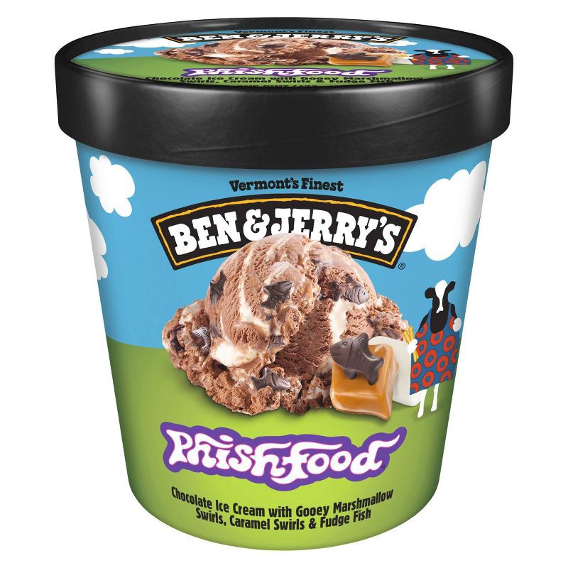 slide 1 of 5, Ben & Jerry's Phish Food Chocolate Ice Cream - 16oz, 16 oz