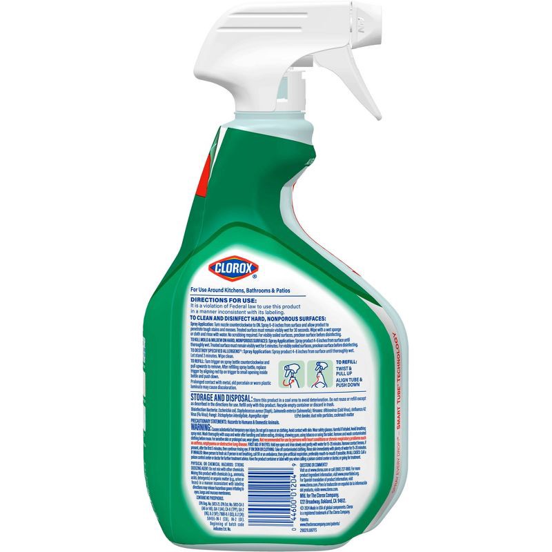 slide 13 of 16, Clorox Original Clean-Up All Purpose Cleaner with Bleach Spray Bottle - 32oz, 32 oz