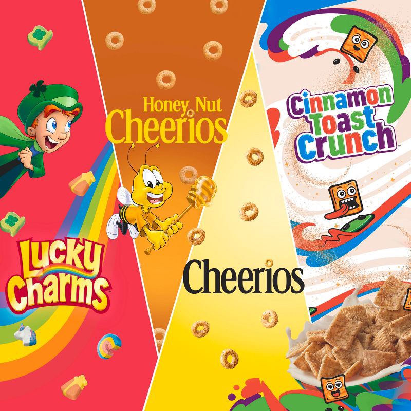 slide 3 of 9, Breakfast Pack Cereal - 9.14oz - General Mills, 9.14 oz