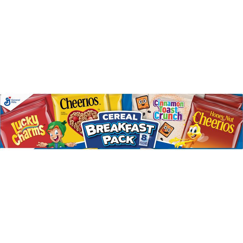 slide 7 of 9, Breakfast Pack Cereal - 9.14oz - General Mills, 9.14 oz