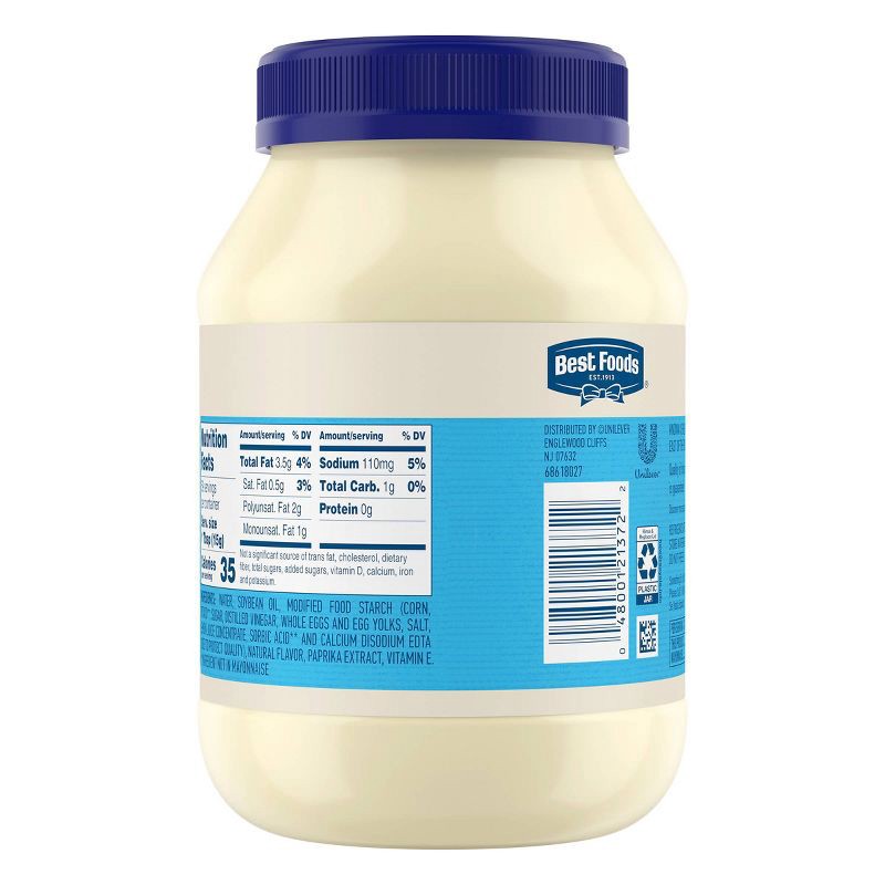 slide 2 of 8, Best Foods Mayonnaise Light - 30oz, 30 oz